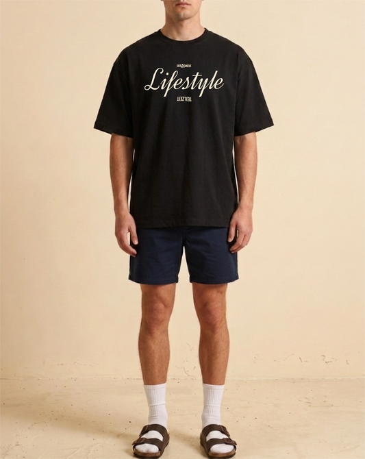 Lifestyle Teilzeit Unisex Oversize T-Shirt