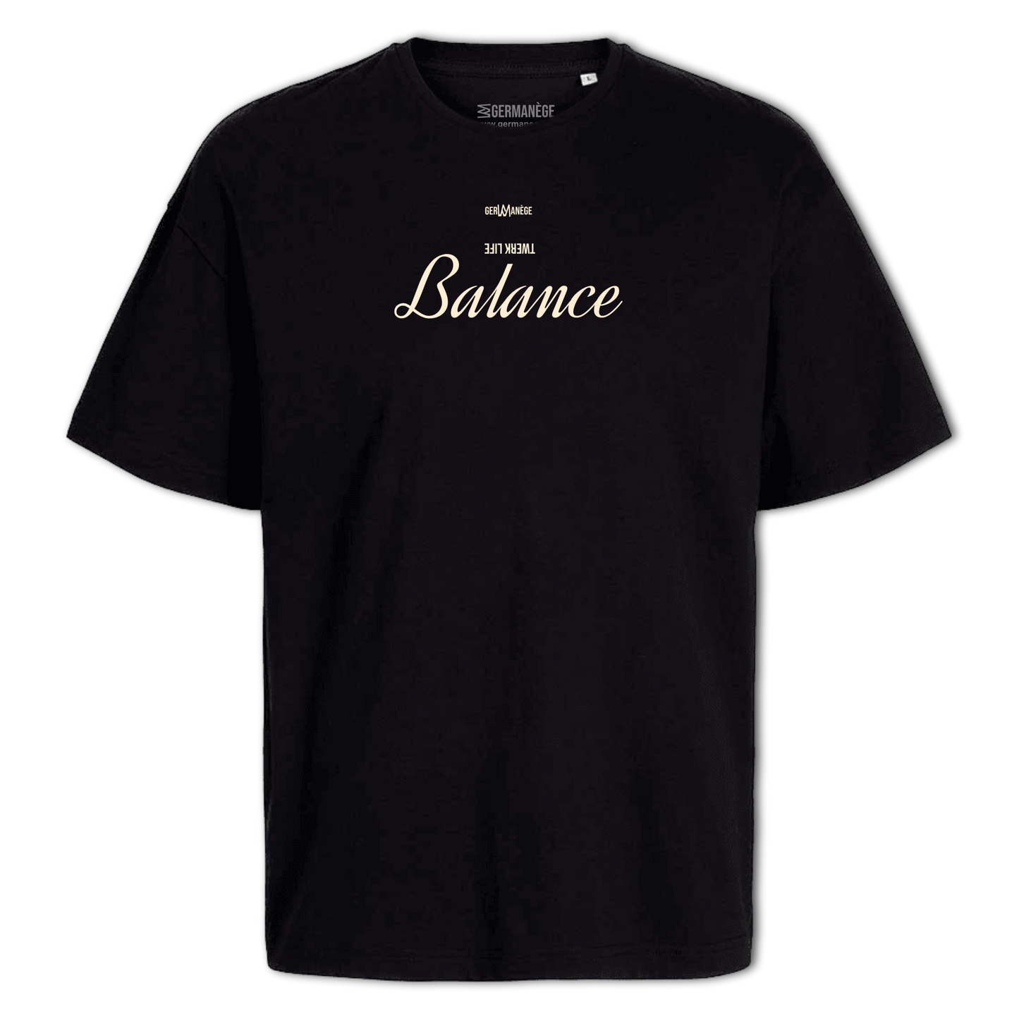 Twerk Life Balance Unisex Oversize T-Shirt